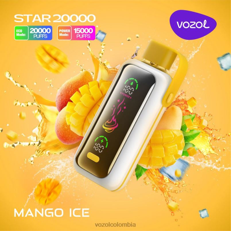 VOZOL Bogotá - VOZOL STAR 20000 hielo de mango RNR2N13