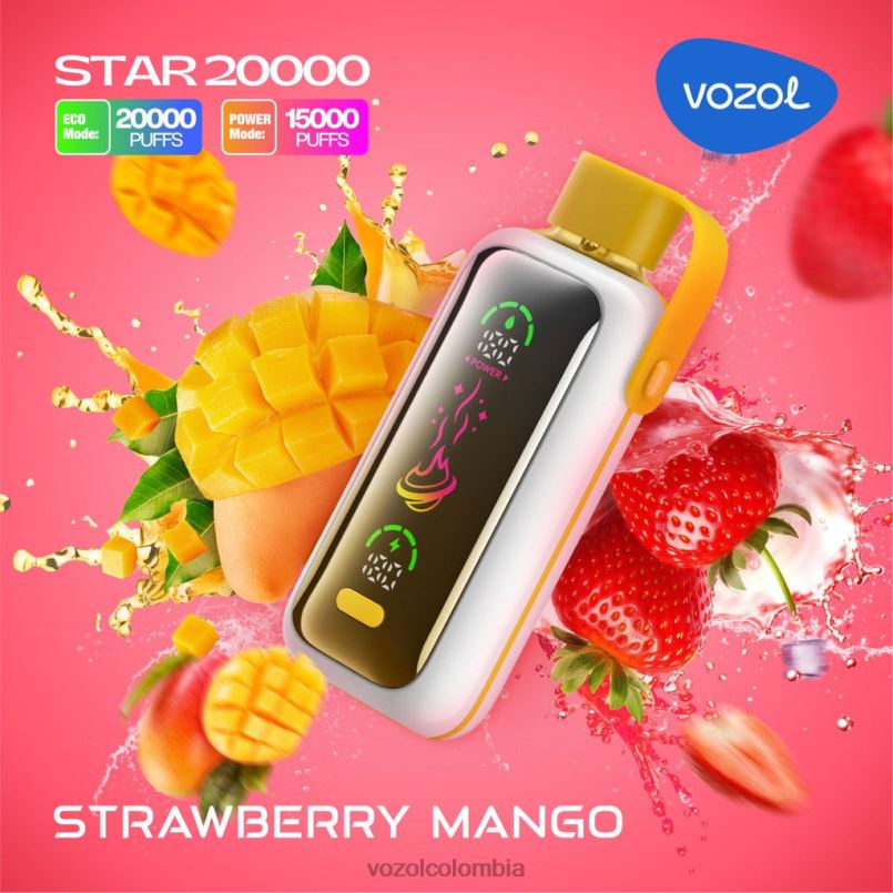 VOZOL Colombia - VOZOL STAR 20000 mango fresa RNR2N1