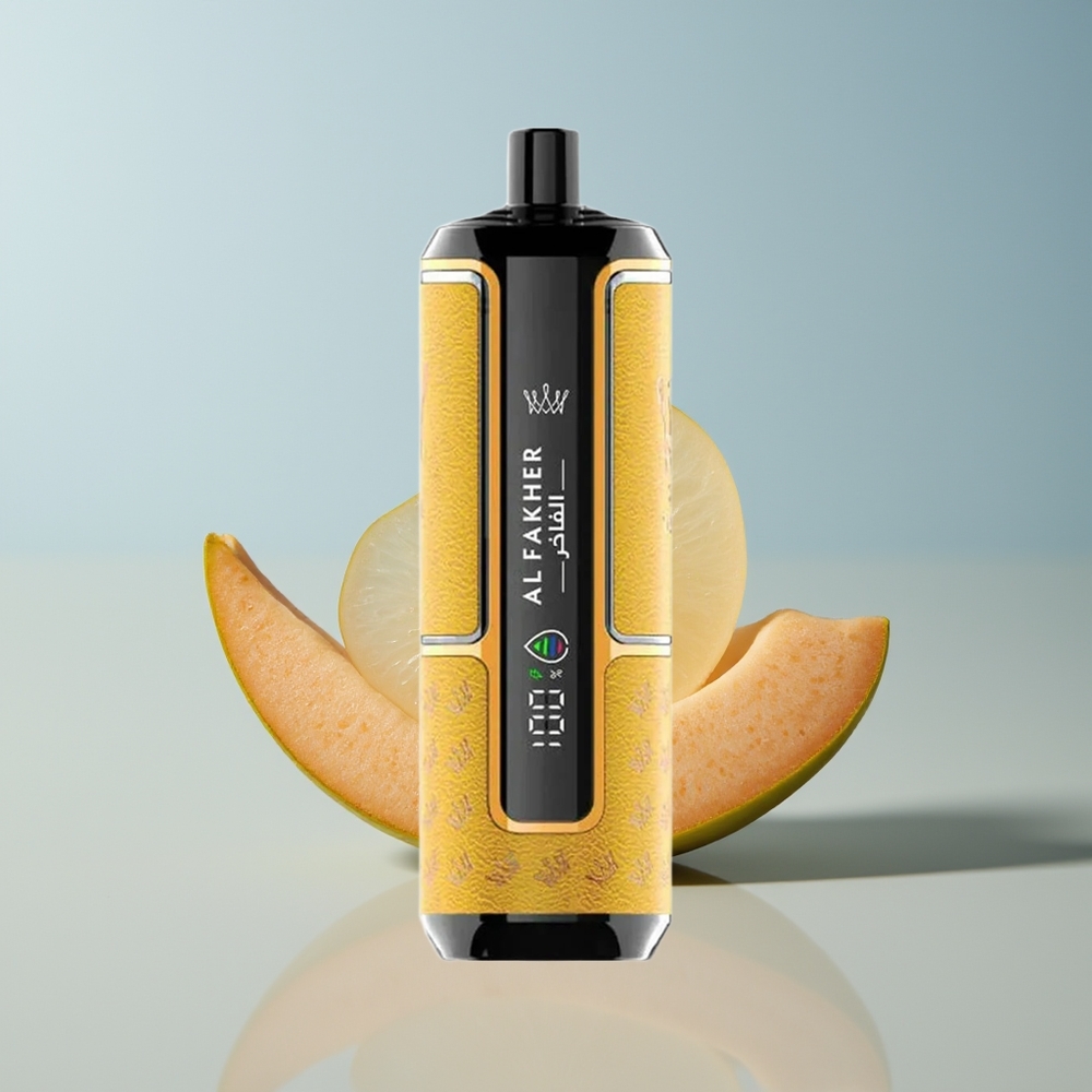 Al Fakher Crown Bar 15K Hypermax Helado de Mango Ligero Compacto