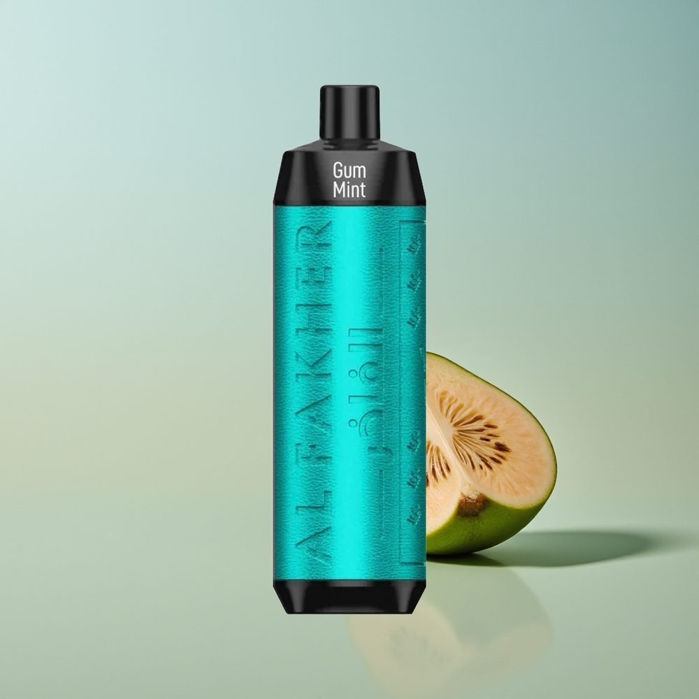 Al Fakher Crown Bar 8000 Crystal Menta de Chicle Cristal con 18ml