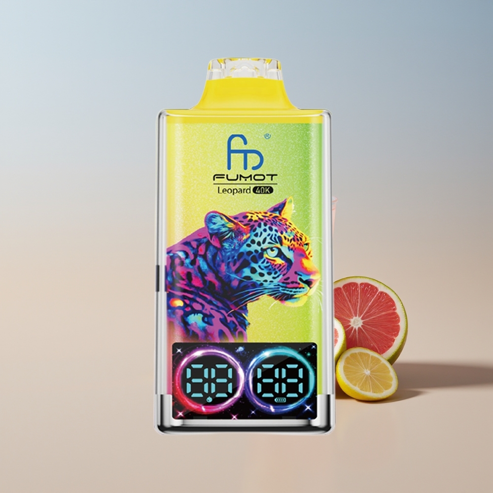 Fumot Leopard 40K Limonada Rosa Digital