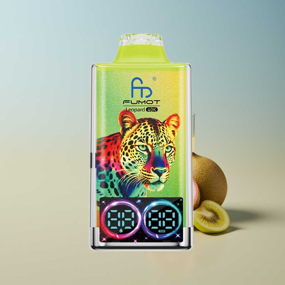 Fumot Leopard 40K Maracuyá Guayaba Kiwi con 5% Nicotina