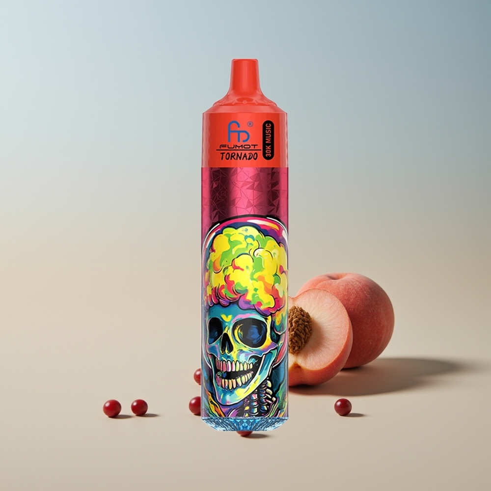 Fumot Randm Tornado 30000 Durazno Bayas 30mL