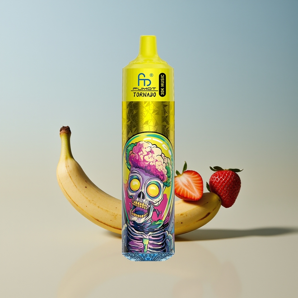 Fumot Randm Tornado 30000 Fresa Plátano Pantalla LED