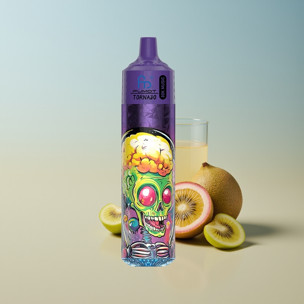 Fumot Randm Tornado 30000 Kiwi Maracuyá Guayaba con Pantalla LED