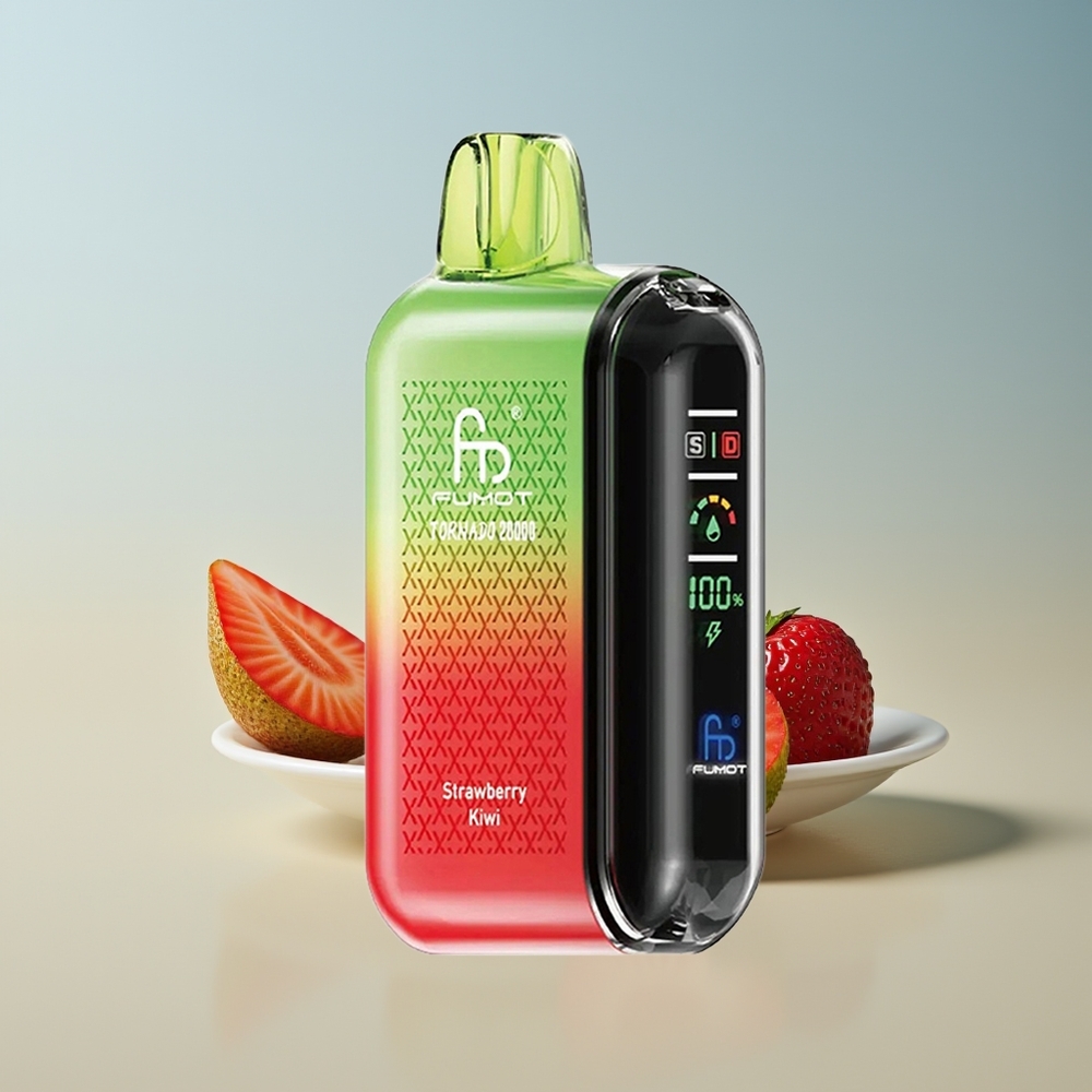 Fumot Tornado 20000 Fresa Kiwi con Pantalla Inteligente