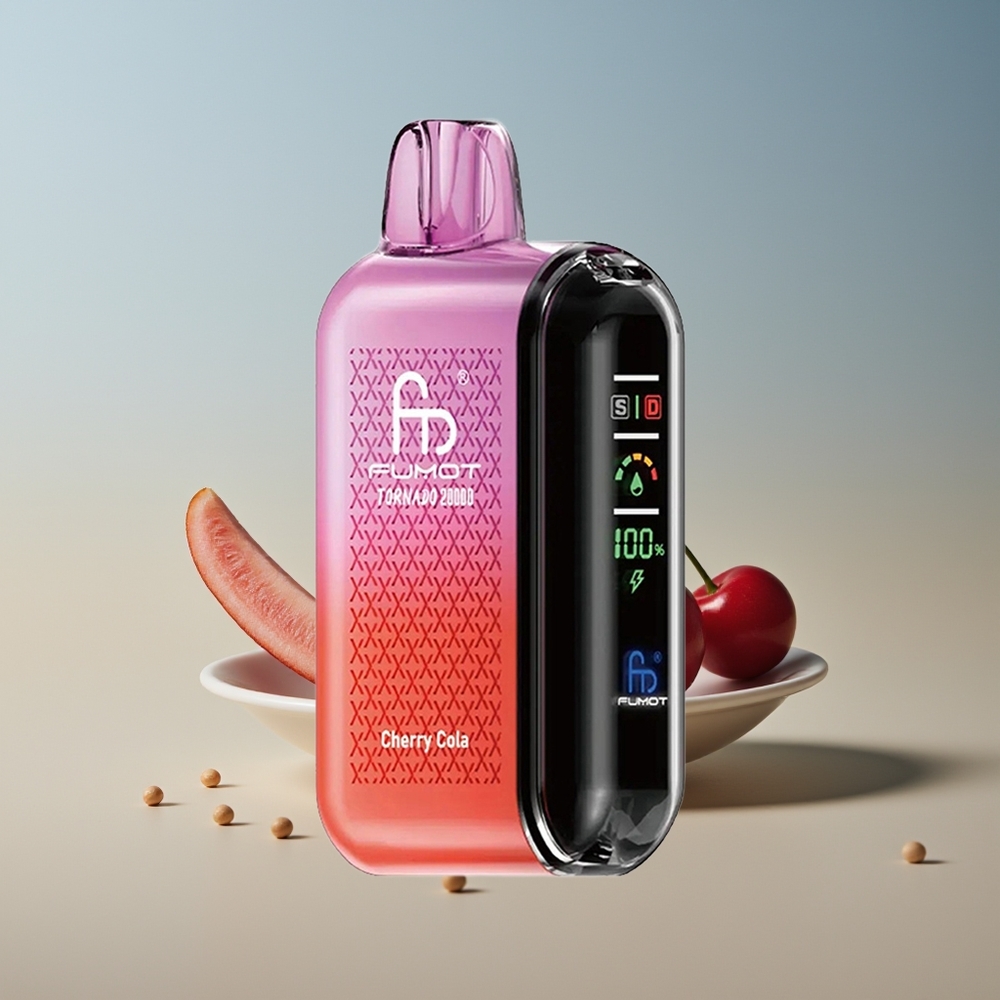 Fumot Tornado 20000 Refresco Cereza Dual Mesh