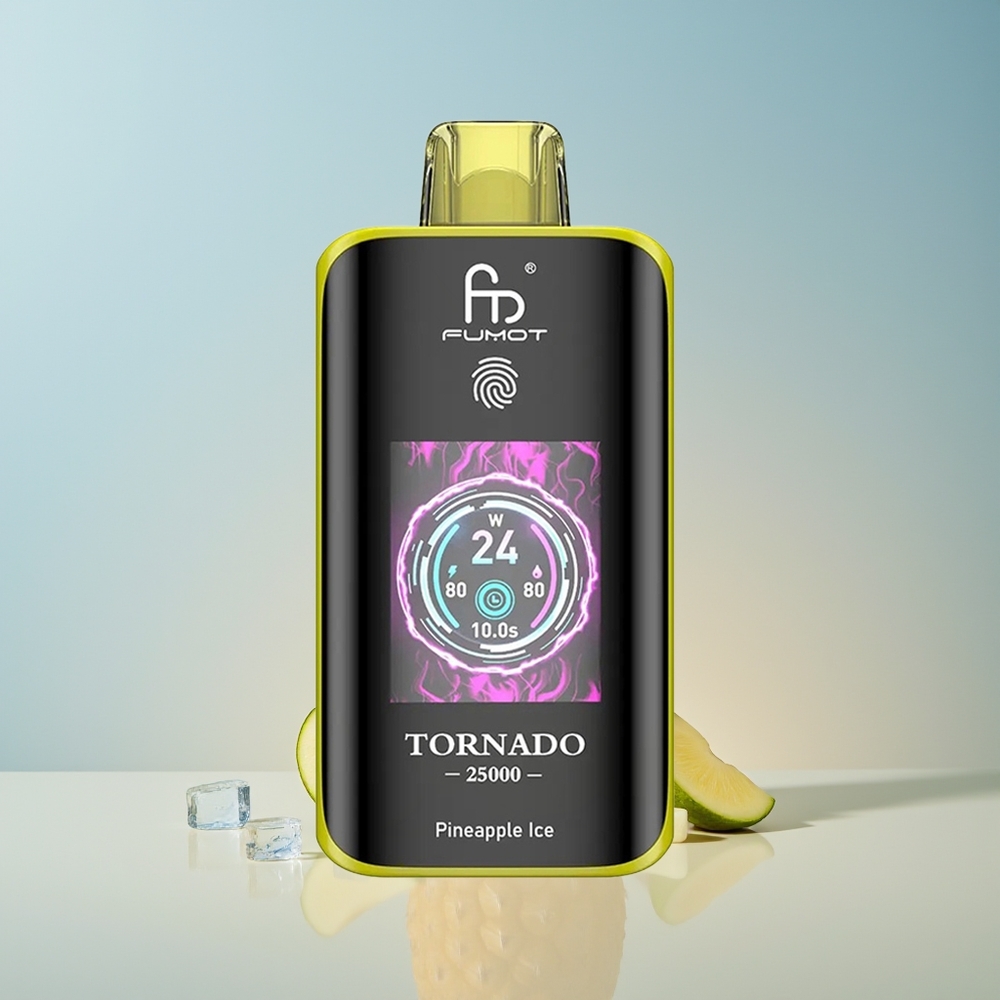 Fumot Tornado 25000 Piña Hielo Pantalla HD