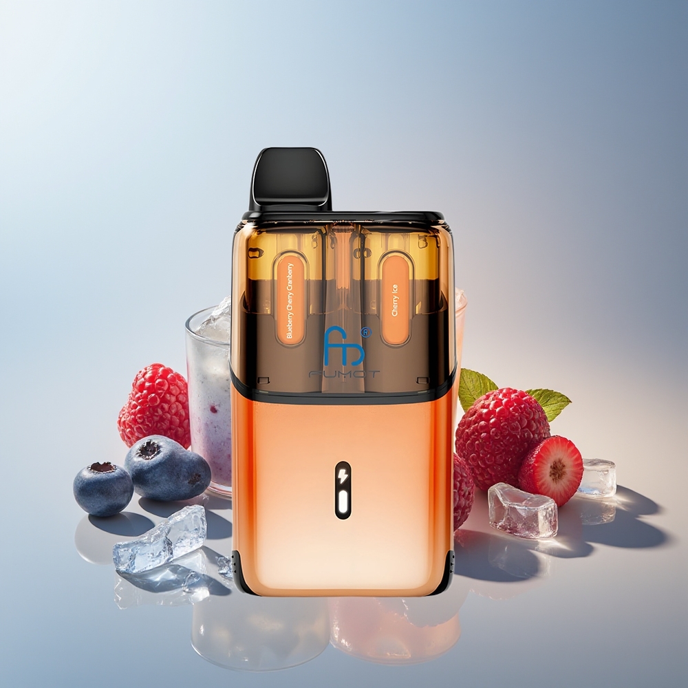 Fumot Ultra T32000 Cereza Azul Arándano - Hielo de Cereza con Carga Rápida Tipo-C