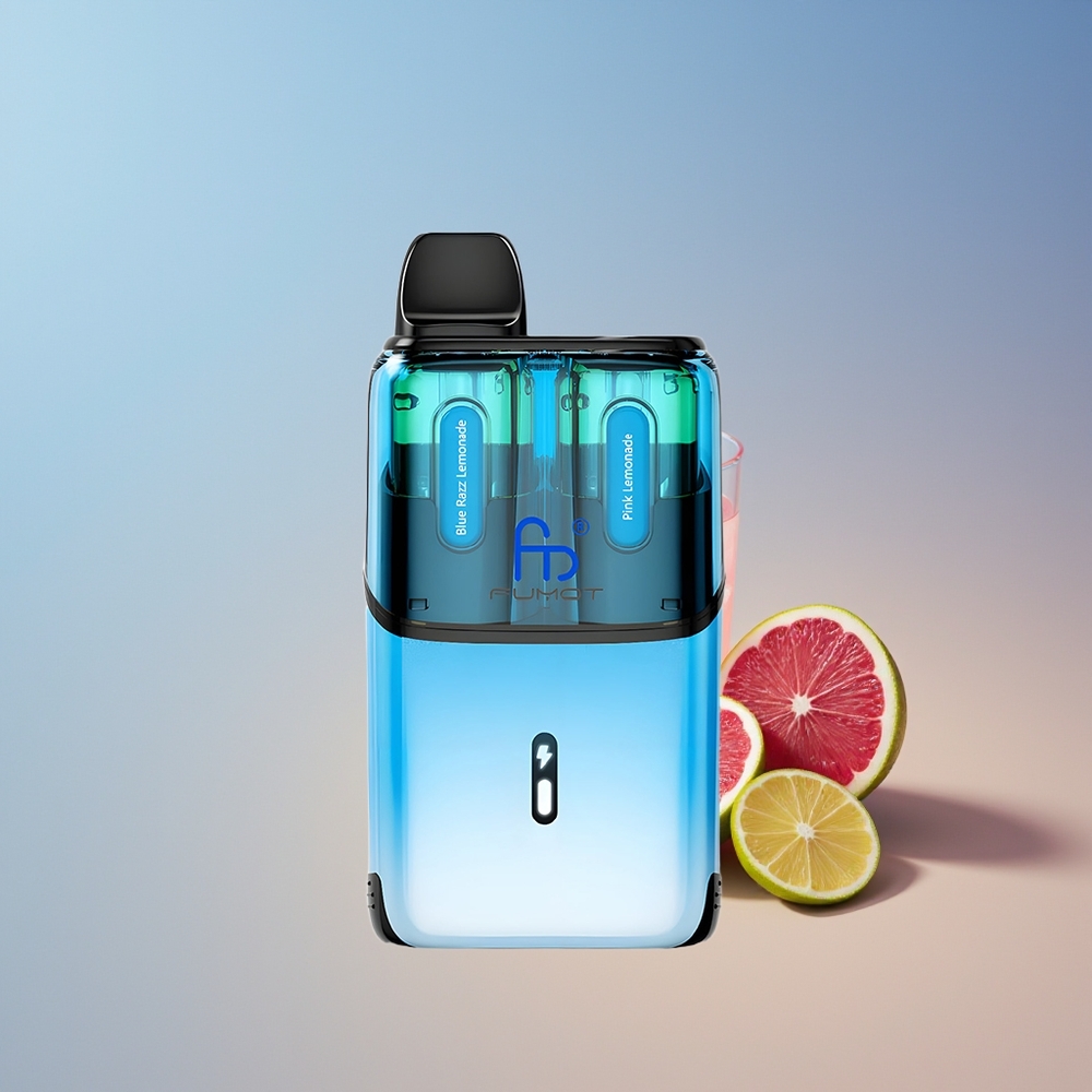Fumot Ultra T32000 Limonada Rosa - Limonada Azul Frambuesa con Carga Rápida Type-C