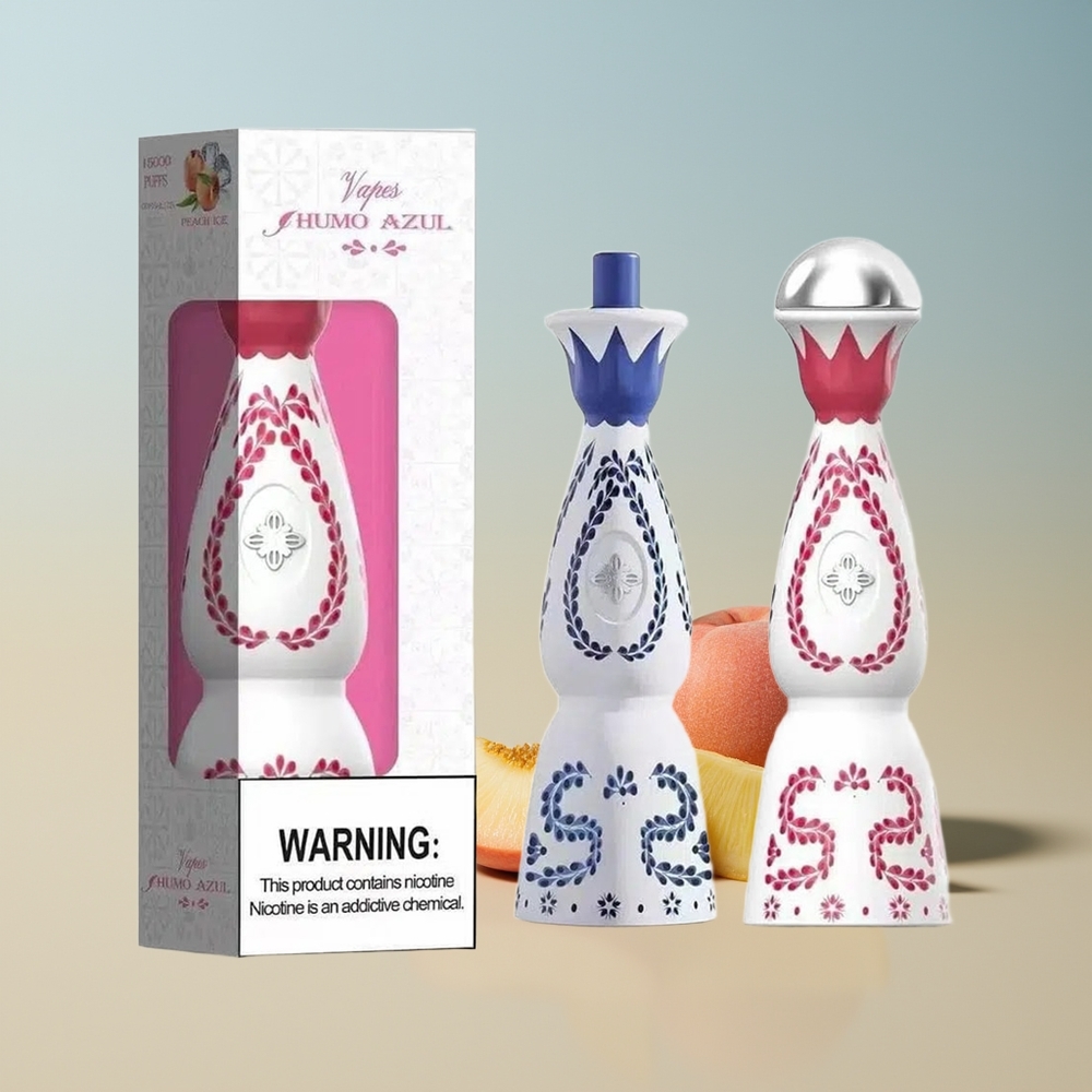 Humo Azul 15000 Durazno Mango Piña 20mL