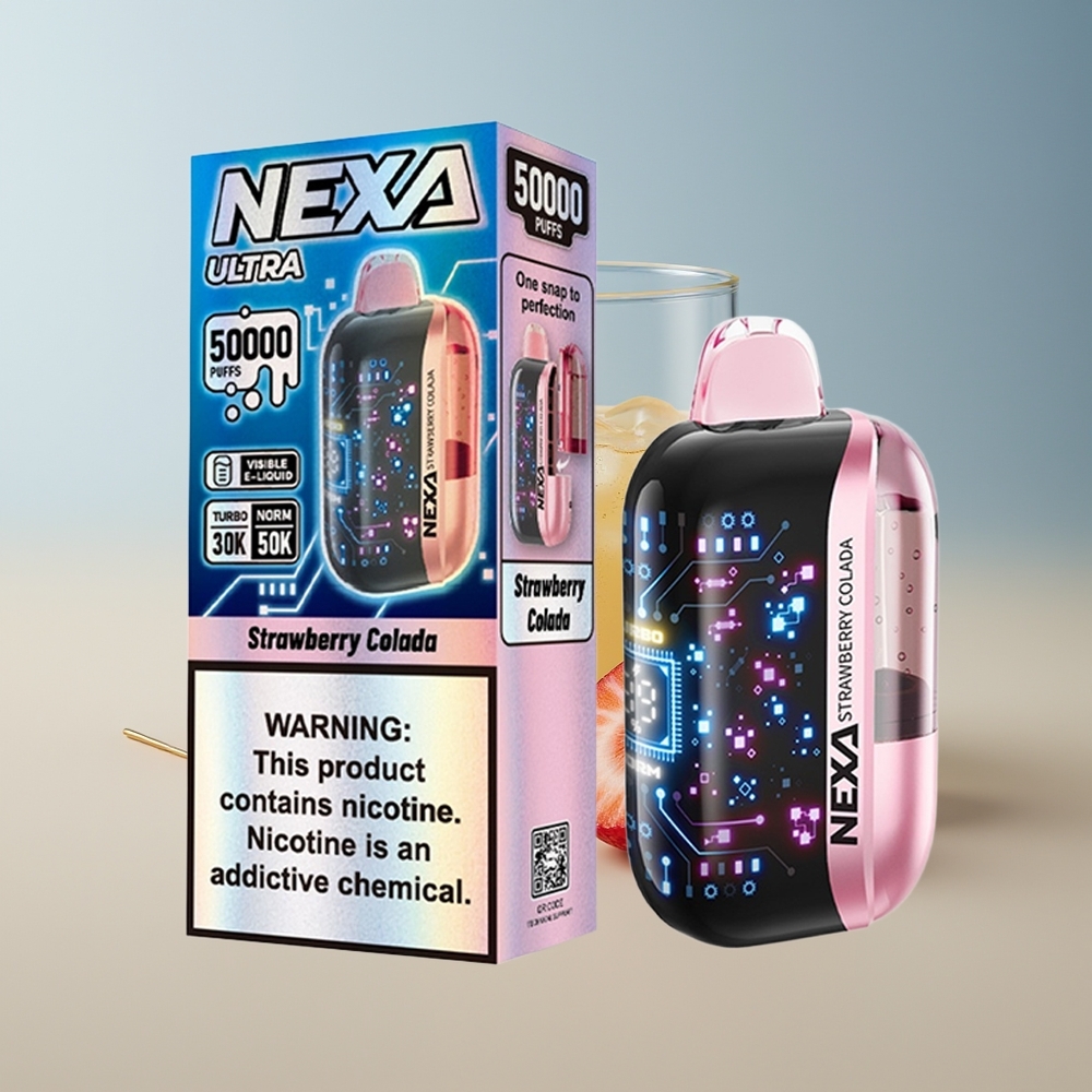 NEXA Ultra 50000 Colada de Fresa con Pantalla Curva 3D