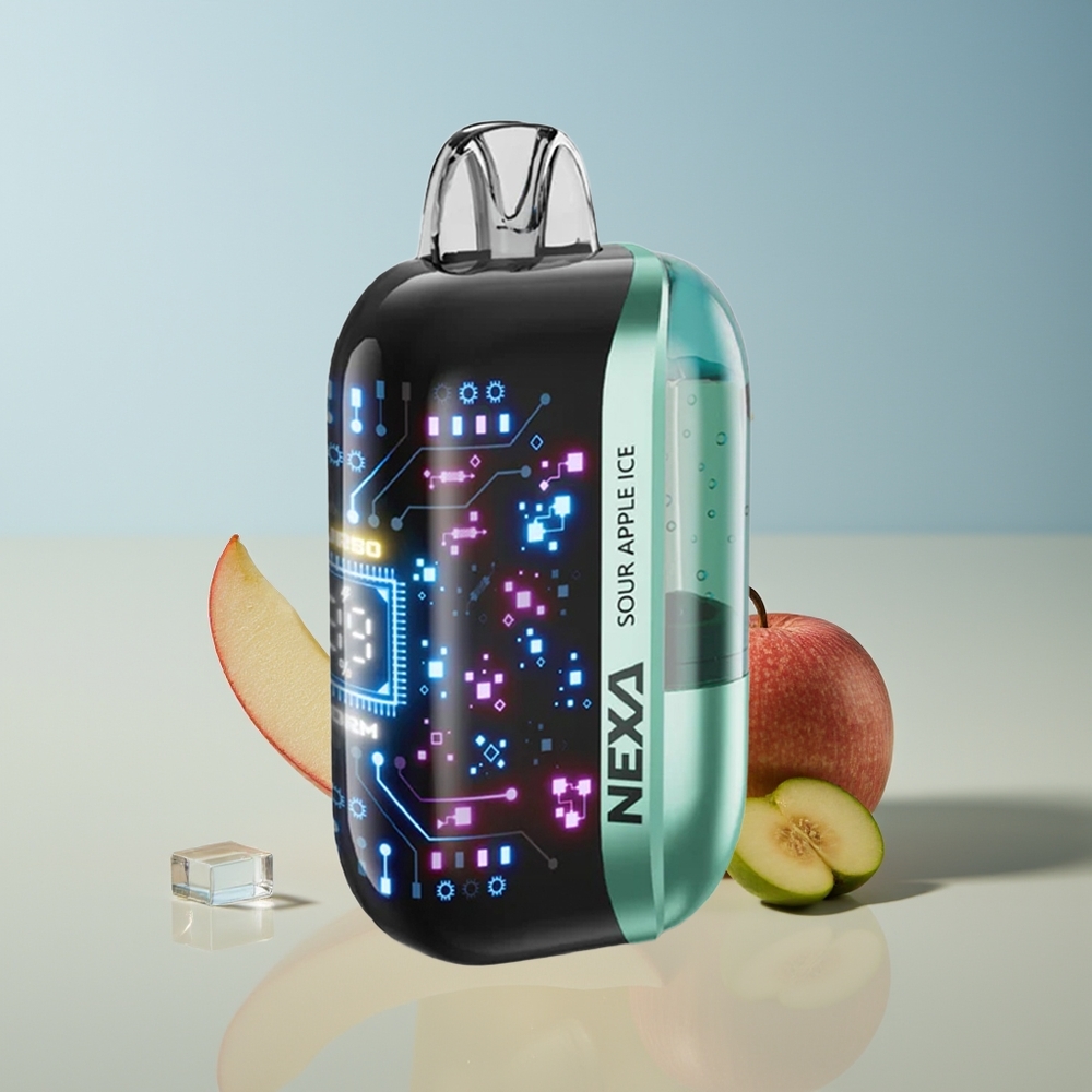 NEXA Ultra 50000 Manzana Ácida Hielo Pantalla Curva 3D