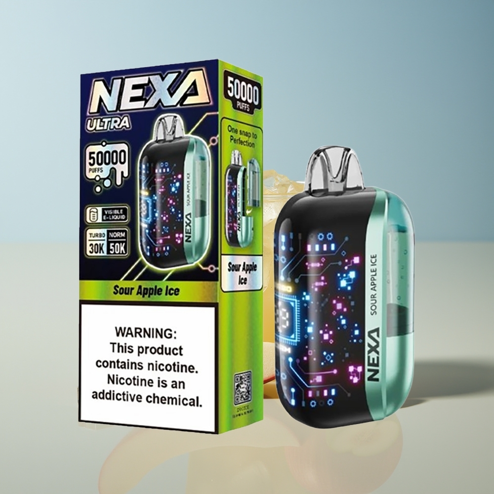 NEXA Ultra 50000 Manzana Ácida Hielo Pantalla Curva 3D
