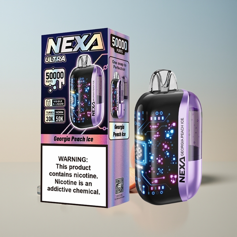 NEXA Ultra 50000 Melocotón de Georgia Hielo Dual Mesh