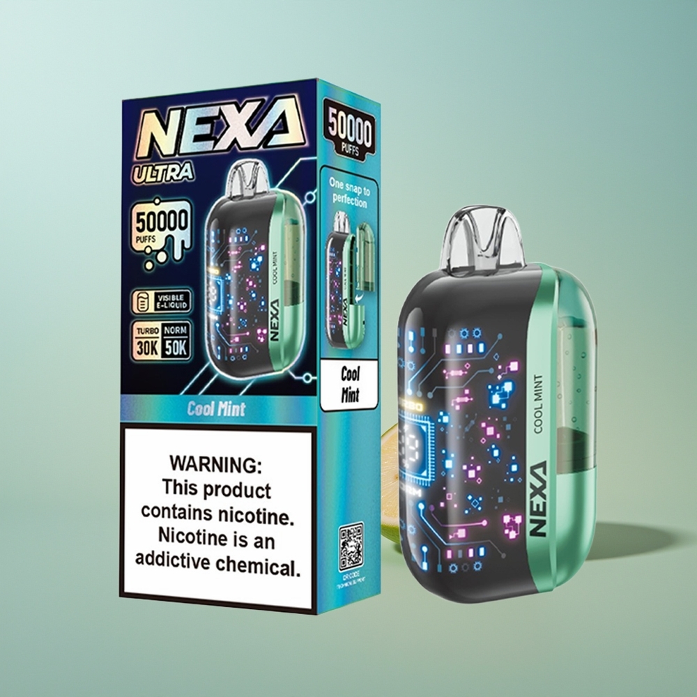 NEXA Ultra 50000 Menta Fresca Pantalla 3D