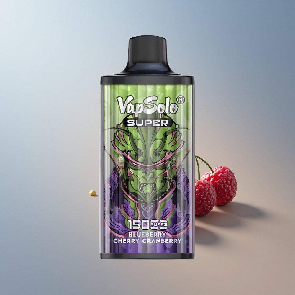 Vapsolo Super 15000 Arándano Cereza Zarzamora Tipo-C 40ml