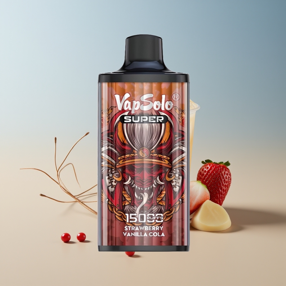 Vapsolo Super 15000 Fresa Vainilla Cola con 850mah