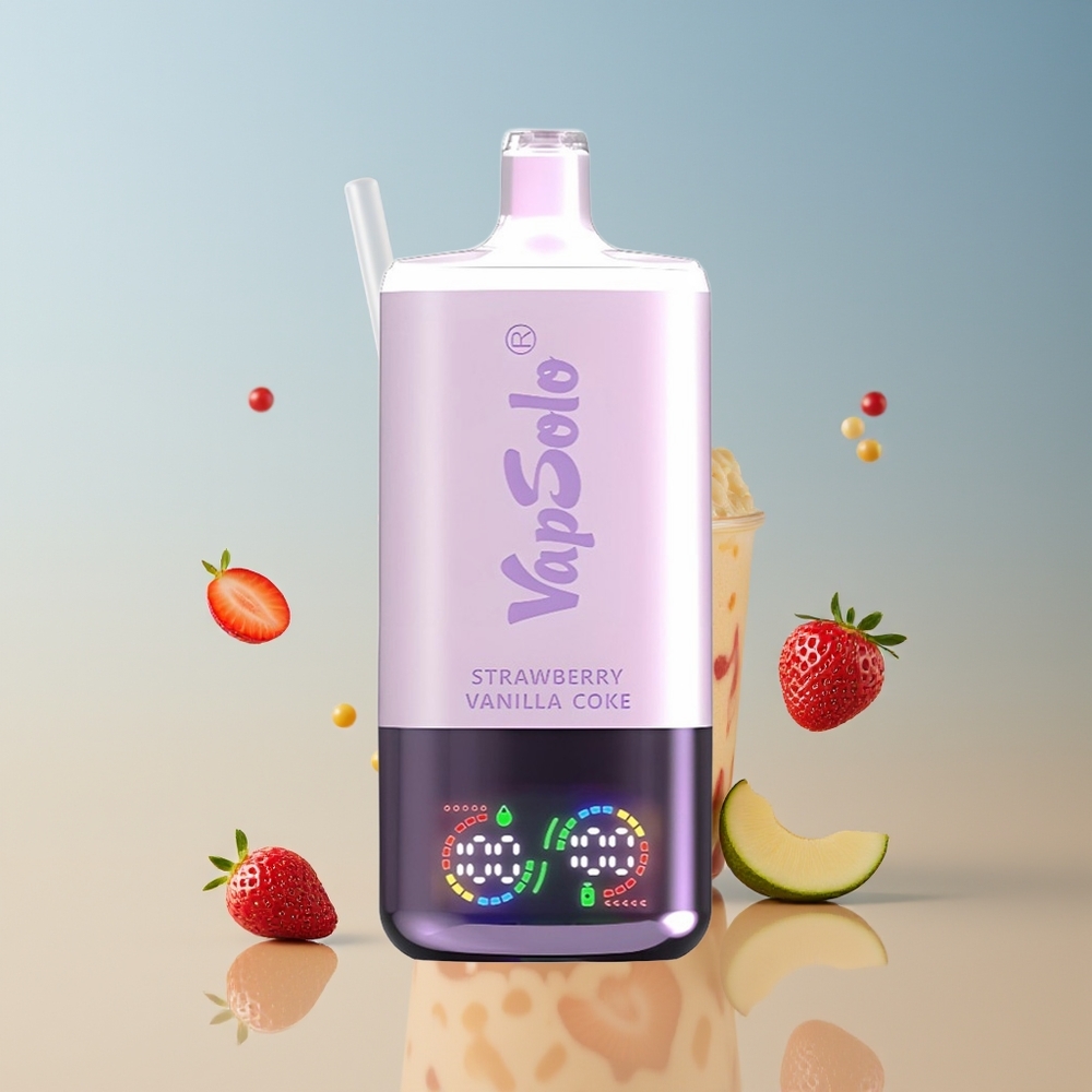 Vapsolo Triple 30000 Fresa Vainilla Coke 40ml