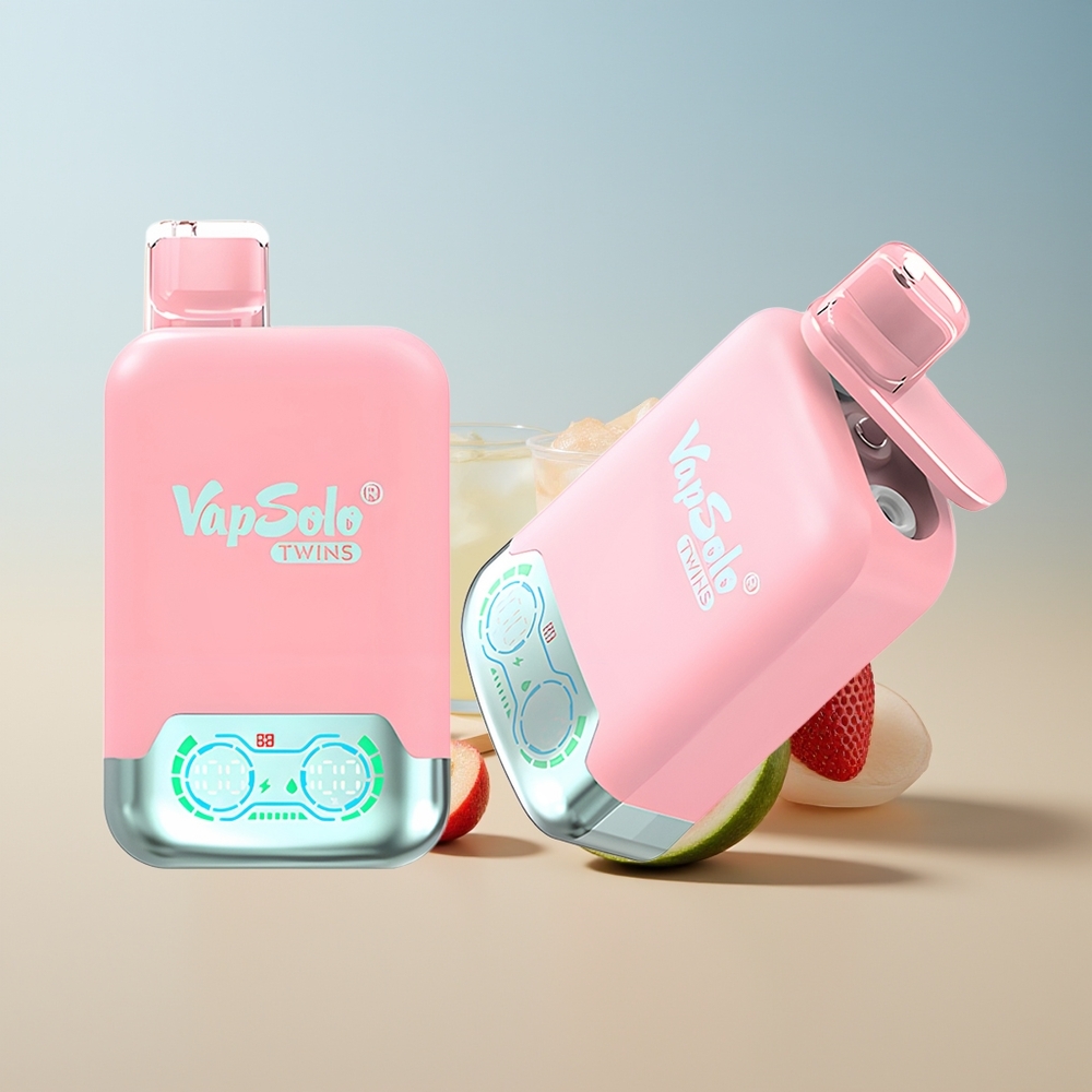 Vapsolo Twins 20000 Fresa Helada & Mango Melocotón Sandía con 40 ml de E-Líquido