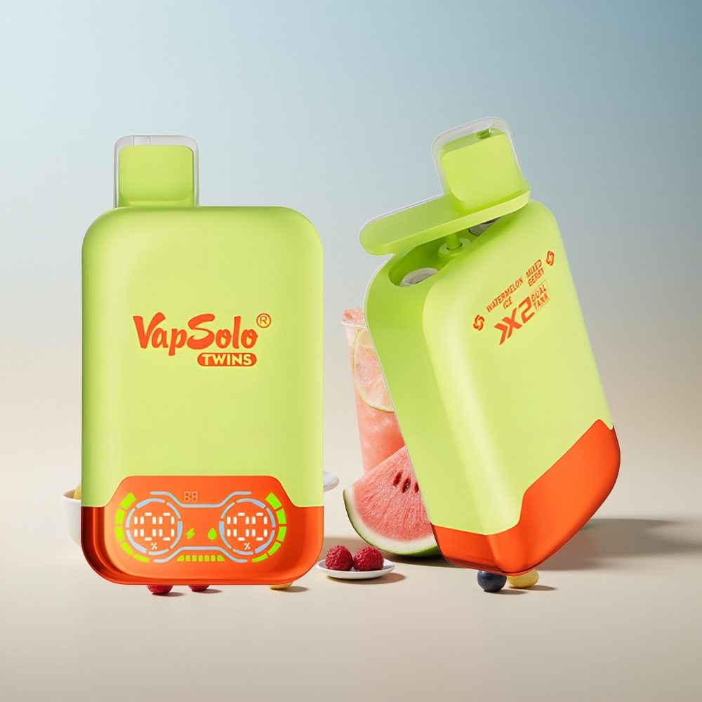 Vapsolo Twins 20000 Sandía Helada & Frutas Mixtas Tipo-C