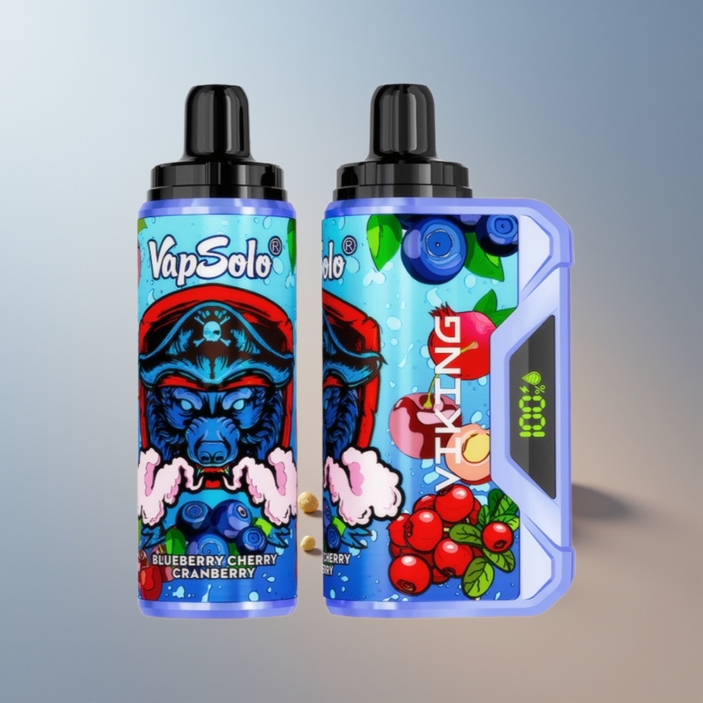 VapSolo VIKING 12000 Arándano Cereza Zarzamora 22ml
