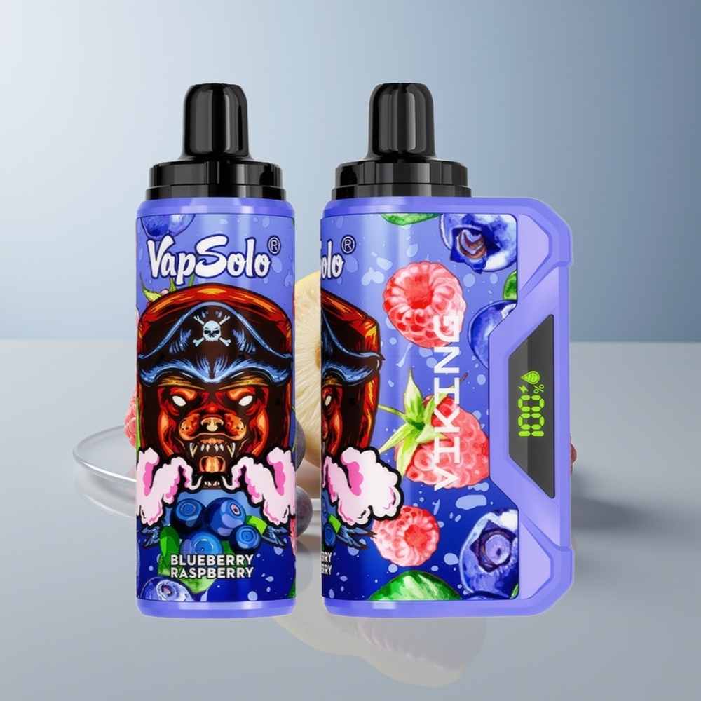VapSolo VIKING 12000 Arándano Frambuesa 22ml
