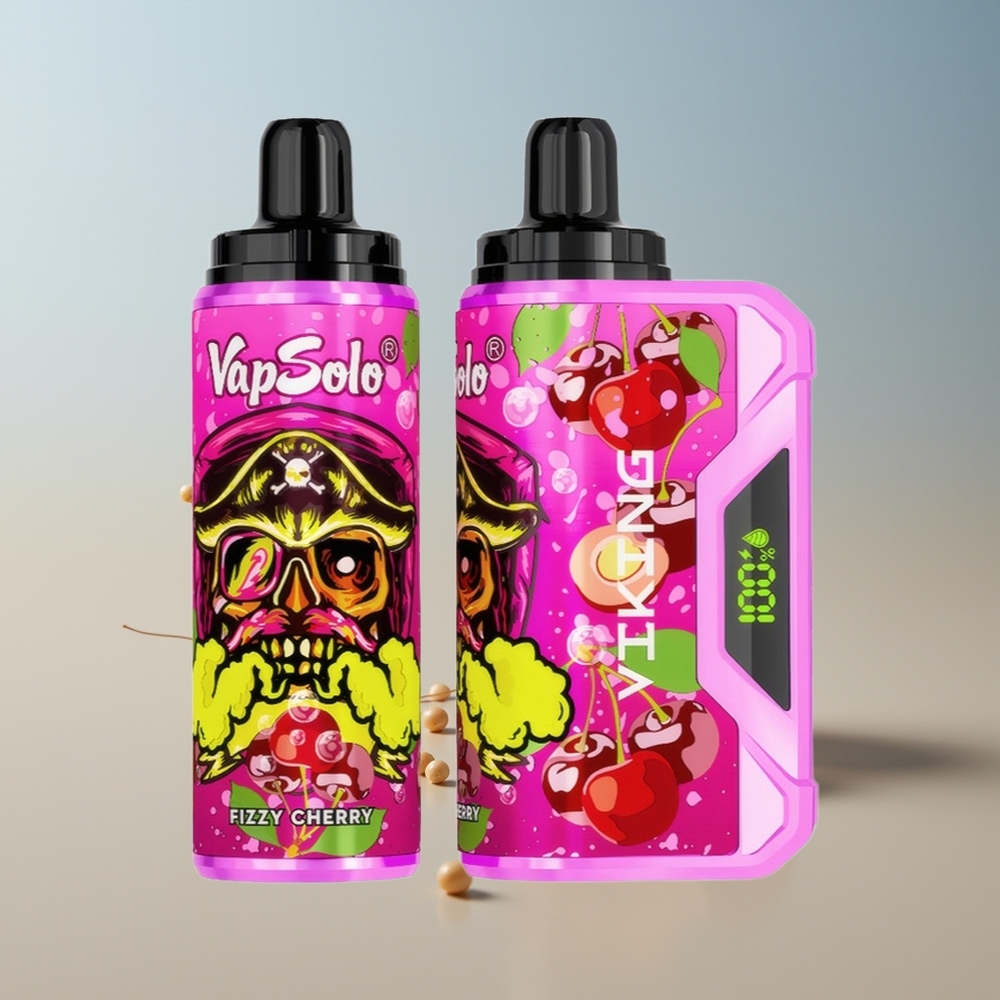 VapSolo VIKING 12000 Cereza Efervescente 22ml