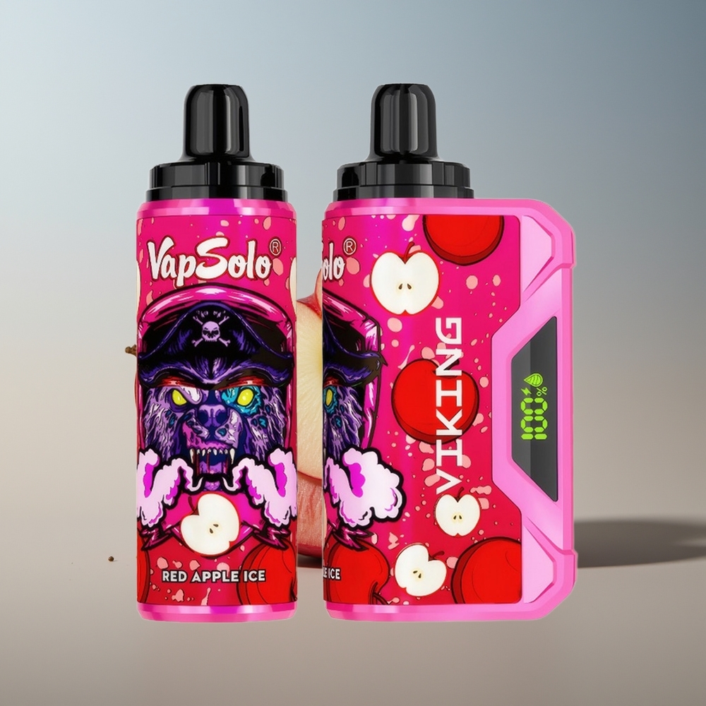 VapSolo VIKING 12000 Manzana Roja Hielo 22ml