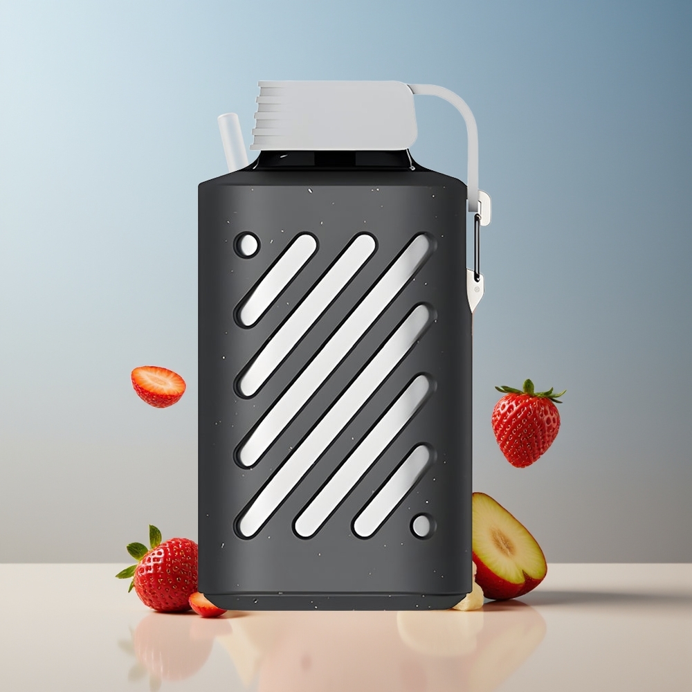 VOZOL GEAR 10000 Batido de Fresa con Capacidad Ampliada de Líquido