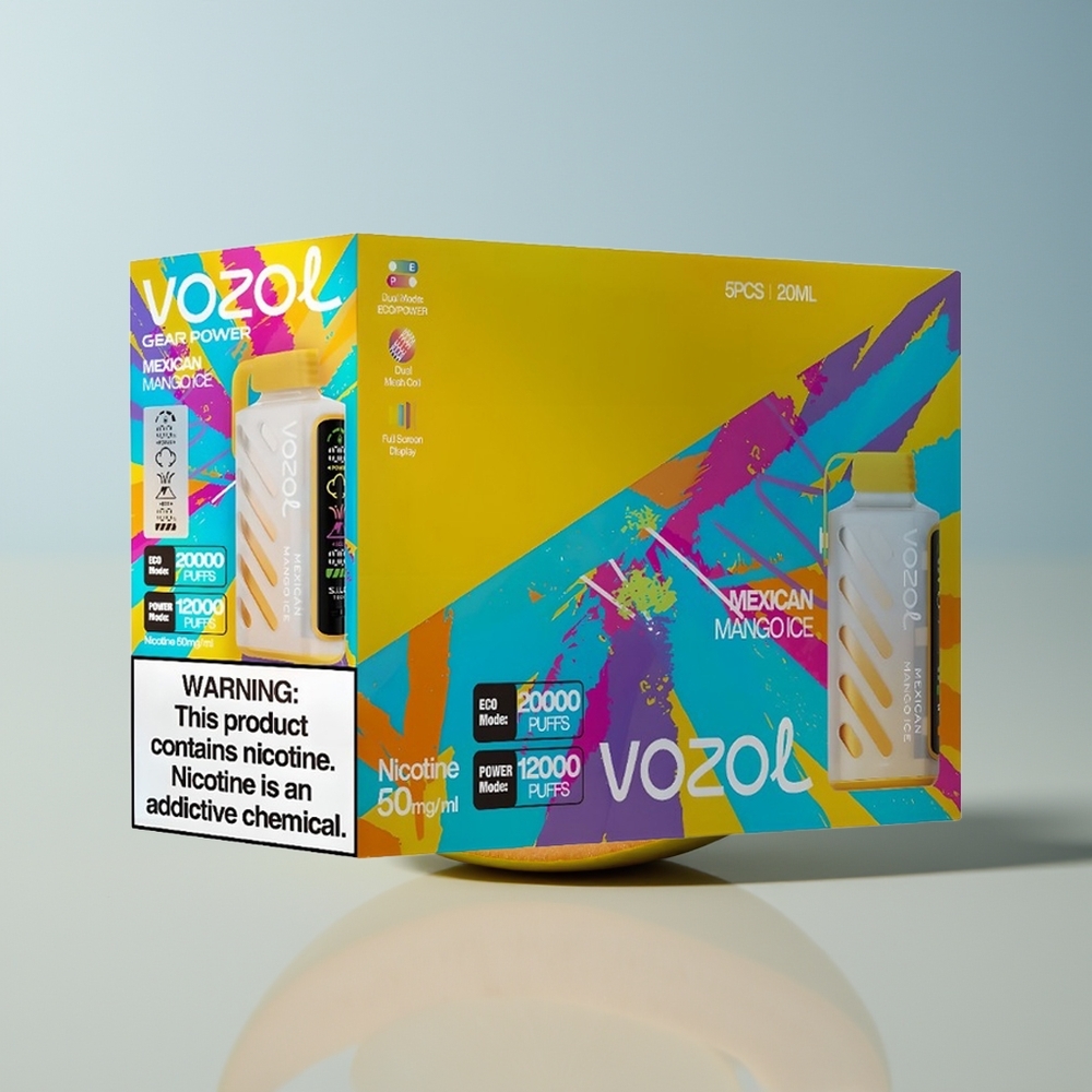 VOZOL Gear Power 20000 Helado de Mango Mexicano con Dual Mesh Coil