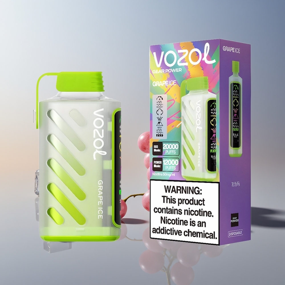 VOZOL Gear Power 20000 Helado de Uva con Doble Malla