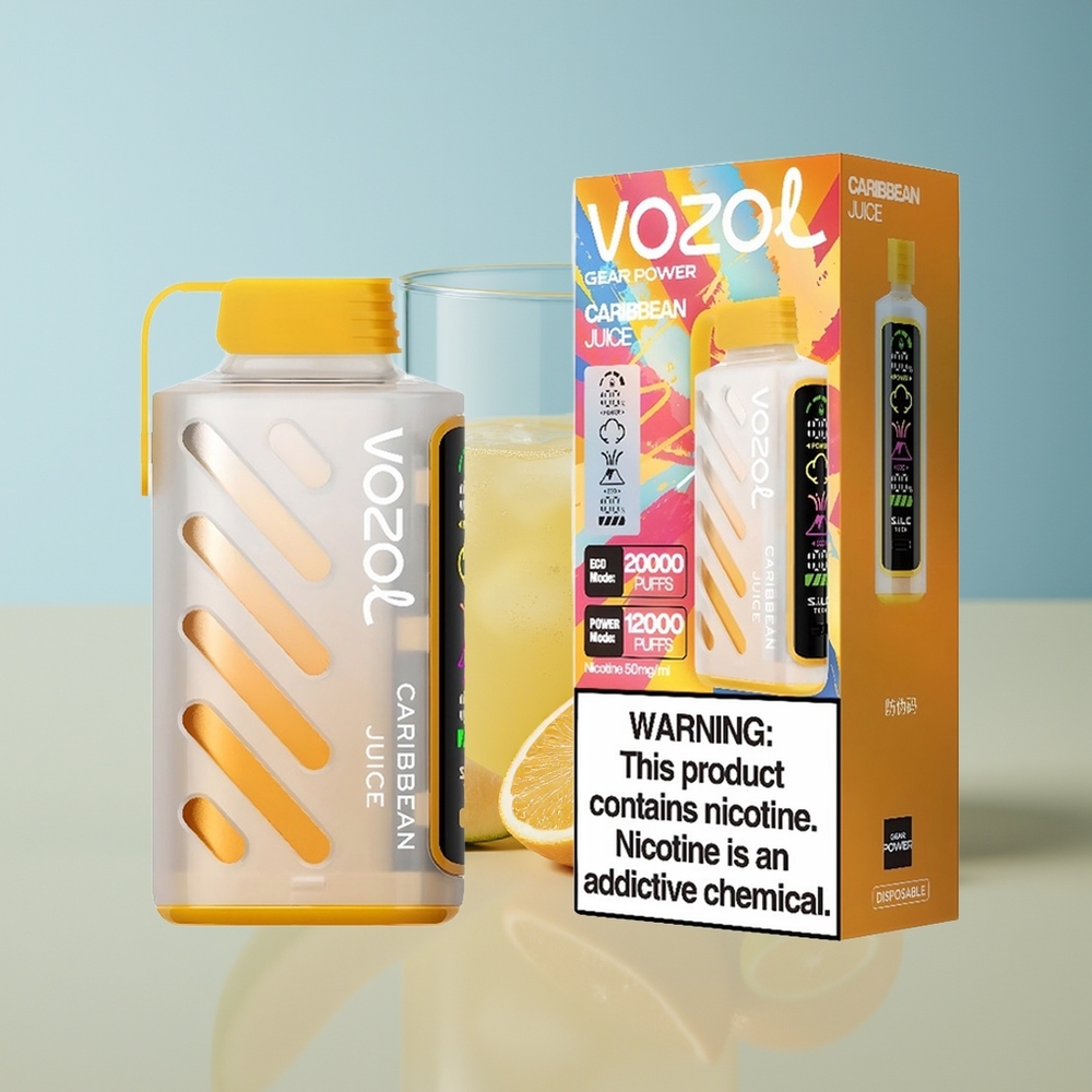 VOZOL Gear Power 20000 Zumo Caribeño con Pantalla Completa y Doble Malla