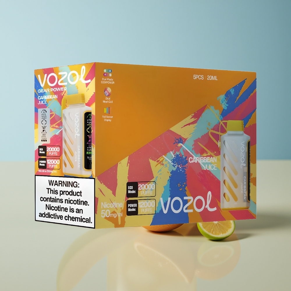 VOZOL Gear Power 20000 Zumo Caribeño con Pantalla Completa y Doble Malla