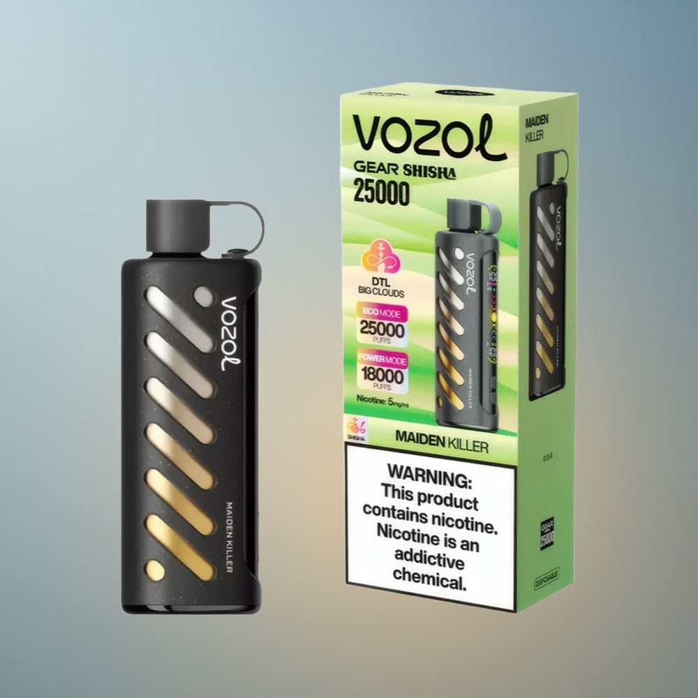 VOZOL Gear Shisha 25000 Asesino de Doncellas Sabor 30 Deliciosos