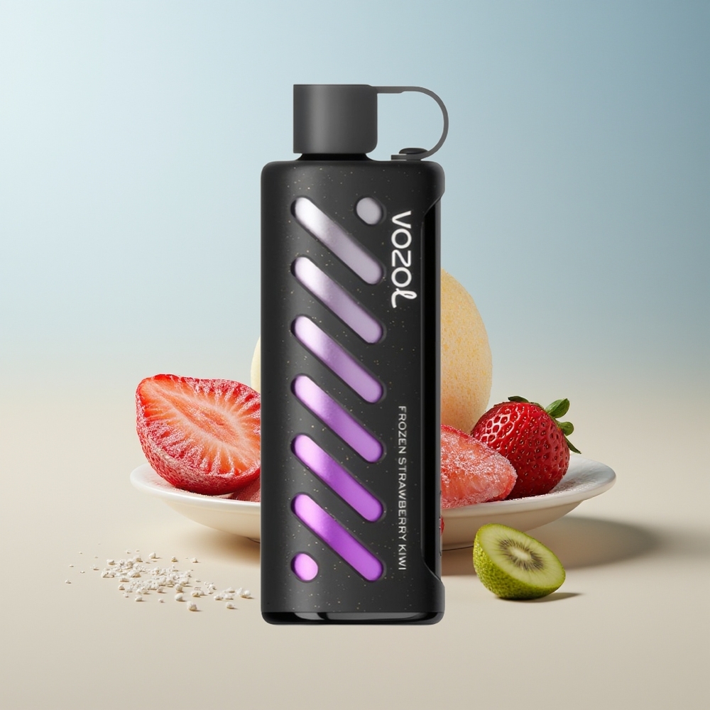 VOZOL Gear Shisha 25000 Fresa Kiwi Congelada con Sabor Dual Mesh