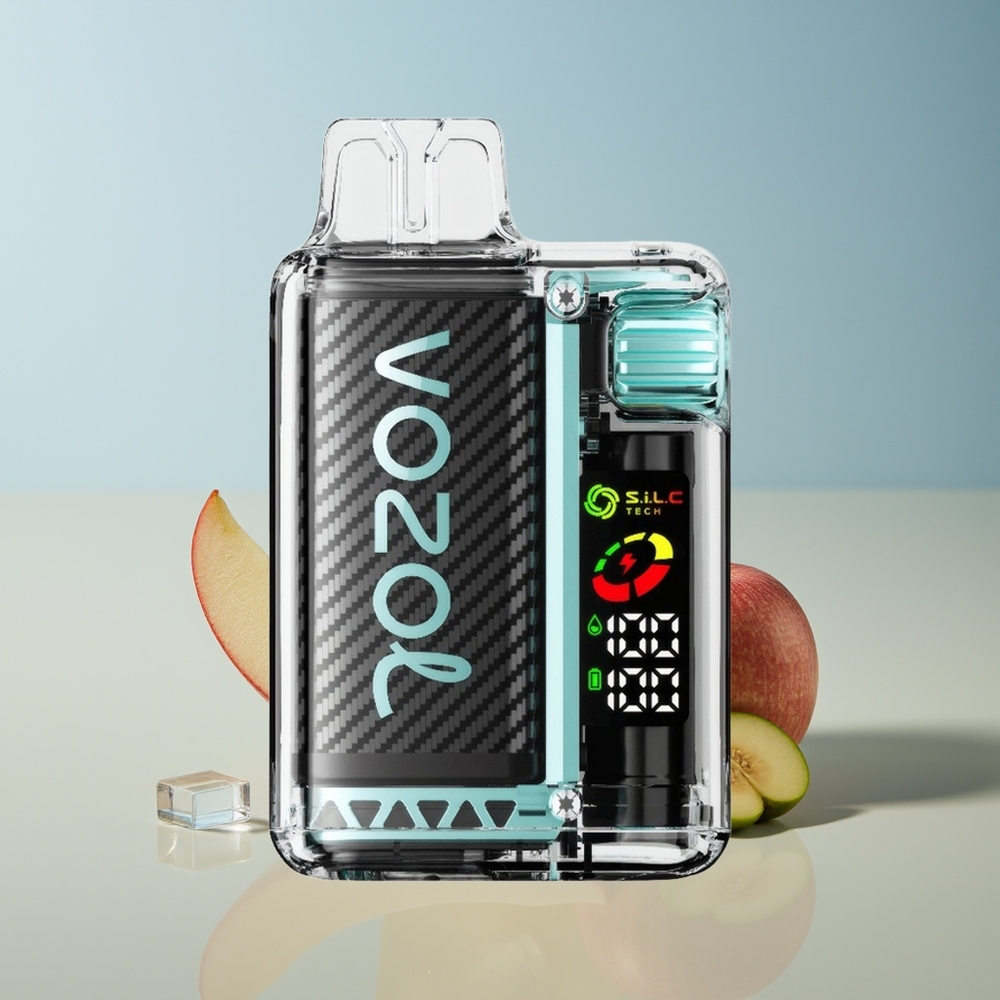 VOZOL Vista 20000 Manzana Ácida Helada con Pantalla OLED