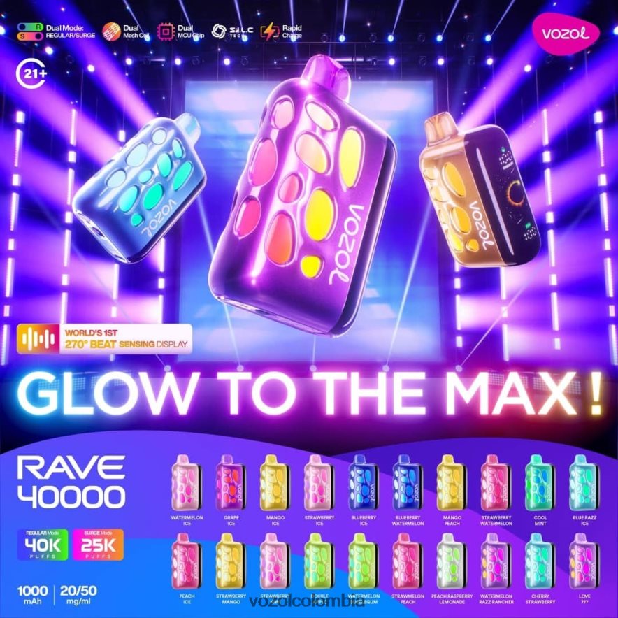 Vozol Rave 40000 LHDBB41